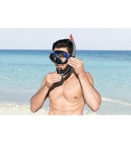 Bestway Yetişkin Dominator Pro Şnorkel Set 14 Yaş Üzeri (Mavi)