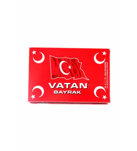 Vatan Bez Bayrak Türk %100 Polyester 300x450 VT112
