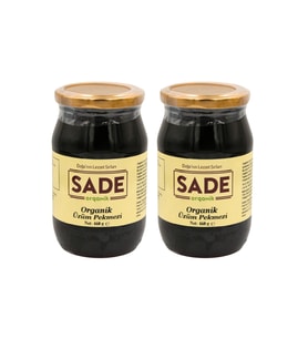 SADE ORGANİK ÜZÜM PEKMEZİ 460 GR 2 Lİ PAKET