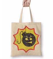 Bom Bom Bomb Serious Sam Bomb Logo Bez Çanta Uzun Saplı