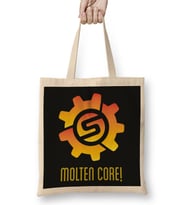 Torbjorn Molten Core Logo Overwatch Bez Çanta Uzun Saplı