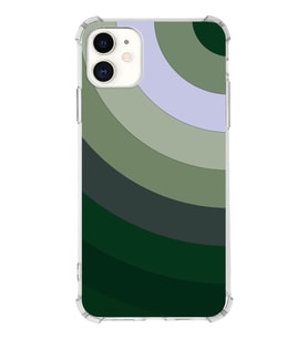 Apple iPhone 11 Uyumlu Köşe Korumalı Antişok  Kapak Renk Cümbüşü Tasarımlı Şeffaf Silikon Kılıf