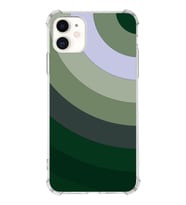 Apple iPhone 11 Uyumlu Köşe Korumalı Antişok  Kapak Renk Cümbüşü Tasarımlı Şeffaf Silikon Kılıf