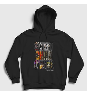 Presmono Unisex Siyah Sweet Child Guns N' Roses Kapüşonlu Sweatshirt 57116tt