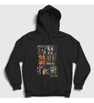 Presmono Unisex Siyah Sweet Child Guns N' Roses Kapüşonlu Sweatshirt 57116tt