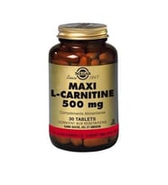 Solgar Maxi L-Carnitine 500 mg 30 Tablet