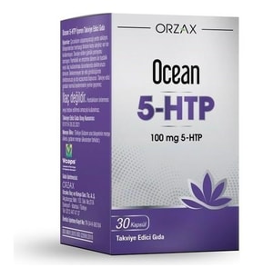 Orzax Ocean 5 htp 100 mg 30 Kapsül 8697595872864