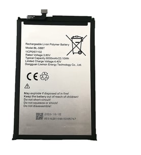 Tecno Spark 6 Air Pil Batarya BL-58BT