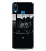 Huawei P20 Lite Mate 10 20 Lite Pro P40 Lite KılıfDesemli Silikon New York 1612