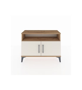 Arges Şifonyer 2 Raflı 2 Kapaklı 88x30x64 Çam-Aytaşı