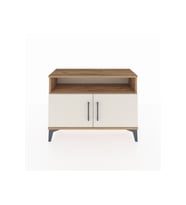 Arges Şifonyer 2 Raflı 2 Kapaklı 88x30x64 Çam-Aytaşı