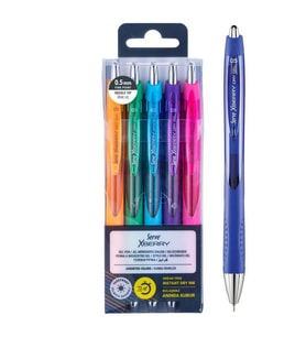 Serve XBerry Jel Kalem 0.5mm İğne Uç 5 RENK SET B 