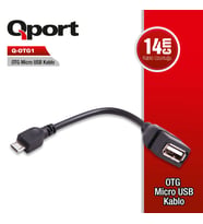 Qport Q-Otg1 Otg To Mıcro Usb Çevirici