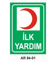 İŞ GÜVENLİĞİ UYARI LEVHASI 1 ADET PVC 21 X 29CM