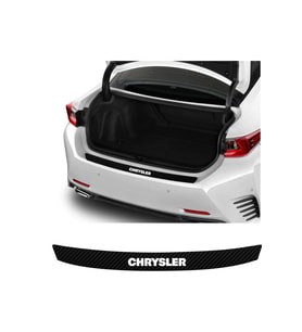 Chrysler 300 İçin Uyumlu Aksesuar Oto Arka Tampon Bagaj Koruyucu Sticker 92*7 Cm
