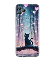 GM22 Pro Kılıf HD Resim Baskılı Love Cats Tree StKd -050