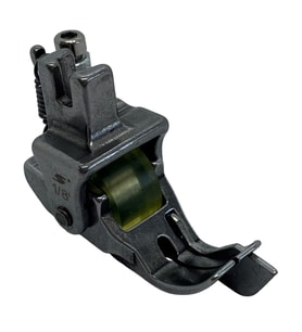 Düz Makine Sp-18 Model Tırnaklı Çima Sarı Teker Ayak / HS-GL04 1/8
