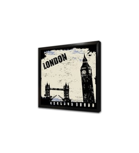 Londra Çerçeveli Mdf Tablo