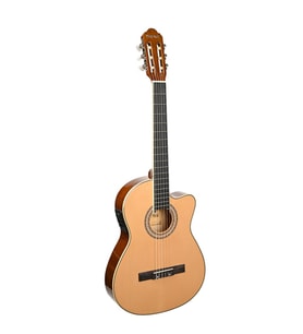 Clariss CCG100CTNEQ İnce Kasa Elektro Klasik Gitar
