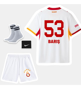 Barış Alper-53 Gâlâtâsârây 26-27 Yeni Sezon Çocuk Futbol Forması - 4'lü Set