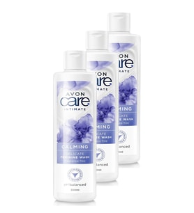 Avon Care Intimate Calming Dış Genital Bölge Temizleyici 250 Ml. Üçlü Set