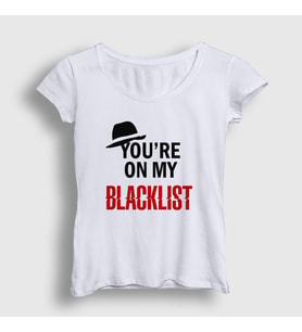 Presmono Kadın Beyaz My The Blacklist T-Shirt 183579tt