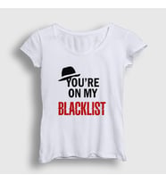 Presmono Kadın Beyaz My The Blacklist T-Shirt 183579tt
