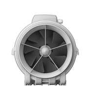 Ayas TYPHOON-250 (1150-1560 m³/h) Karma Akışlı Plastik Kanal Fanı