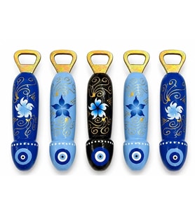 Ahşap Penis Tasarımlı Şişe Açacağı 5'li Set No:1011