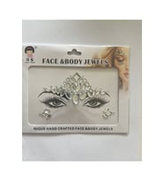 Face Gems Yüz Süsleme Taşı Vücut Kristali Model 14
