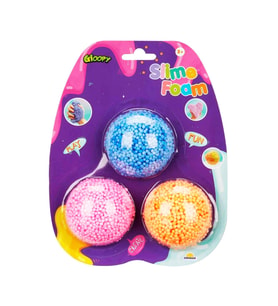 Slime Severler İçin Özel Set: 3'lü Köpük Slime!