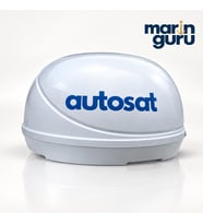Autosat mba 30 mobil uydu anteni. tekne, karavan, balıkçı teknesi için uygun. 3 çıkışlıdır.