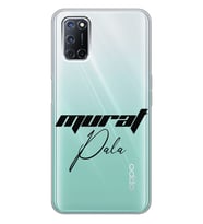 Oppo Name Tasarımlı Şeffaf Telefon Kılıfı