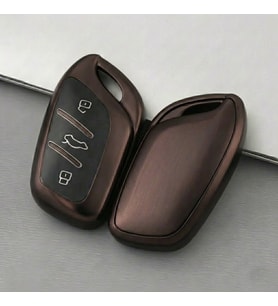 Mg Hs-Zs Uyumlu Smart 3 Buton Silikon Oto Anahtar Kumanda Kabı Kılıf Füme