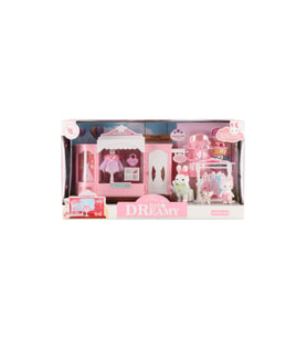 Bay Dreamy Mini Tavşan Moda Dükkanı Oyun Seti· (Çok Renkli)