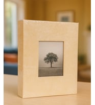 10X15 Pencereli Fotoğraf Albümü (Krem)