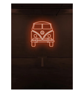 Minibüs Figürlü Neon Tabela