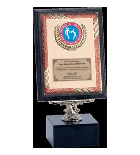 ODAK KUPA - Ahşap Plaketler - PL-094 B - 15x20 cm