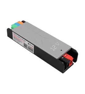 PowerMaster PM-26838 12 Volt 5 Amper 60 Watt Slim Metal Kasa Adaptör Voltaj Göstergeli 148x43x27mm