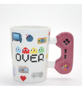 Game Over Porselen Kupa Bardak
