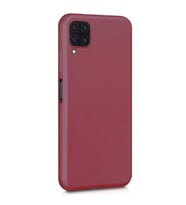 Samsung Galaxy A12 Premium Silikon Kılıf Mor