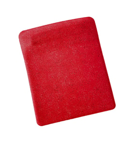 Kırmızı Kum Deseni Bilek Destekli Kaymaz Taban Bilgisayar Notebook Mouse Pad - Bileklikli Mausepad