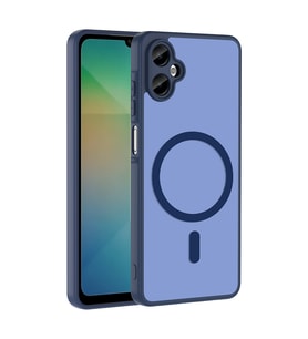 Lexroo Galaxy A06 Kılıf M-safe Şarj Özellikli Babet Kılıf - Lacivert