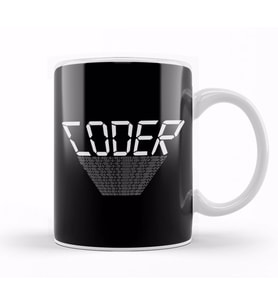 Coder Coding Pros & Coding Students Kupa Bardak Porselen