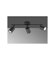 led ampüllü üçlü hareketli modern spor led avize