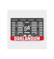 DARLANDUM 3D KABARTMALI PLEKSİ MOTOR PLAKALIĞI