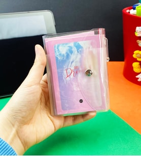 Dare To Dream Tasarımlı PP Mini Çanta Defter Ve Kalem Set
