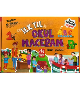 İlk Yıl Okul Maceram 1. Sınıf (10 Kitap) - Yusuf Çelebi - Model Yayınları