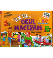 İlk Yıl Okul Maceram 1. Sınıf (10 Kitap) - Yusuf Çelebi - Model Yayınları