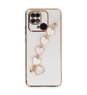 Xiaomi Redmi 10c Kılıf Esila Silikon - Beyaz